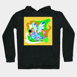 kaiju manticore ecopop monster art beast Hoodie